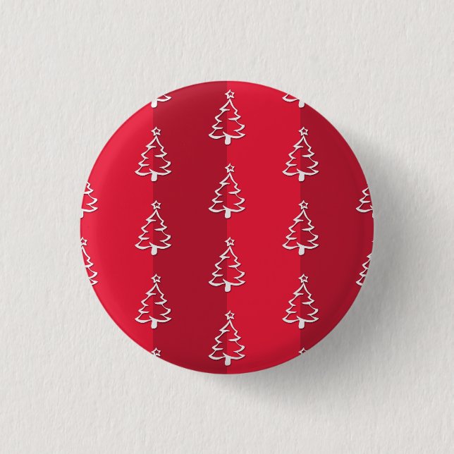 Frohe Weihnachten Button (Vorderseite)