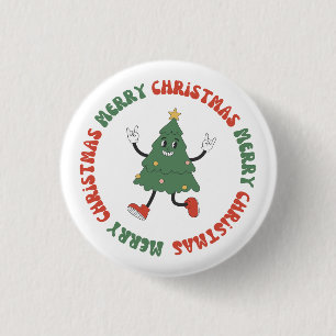 Frohe Weihnachten Button