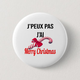 Frohe Weihnachten Button