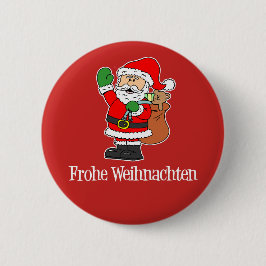 Frohe Weihnachten Button