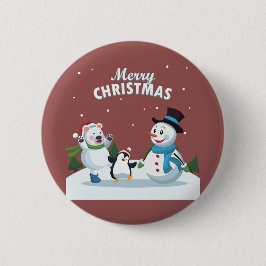 Frohe Weihnachten Button
