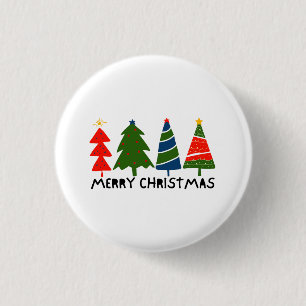 Frohe Weihnachten Button