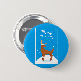 Frohe Weihnachten Button