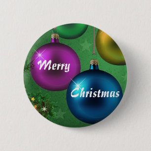 Frohe Weihnachten Button