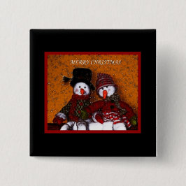 FROHE WEIHNACHTEN BUTTON