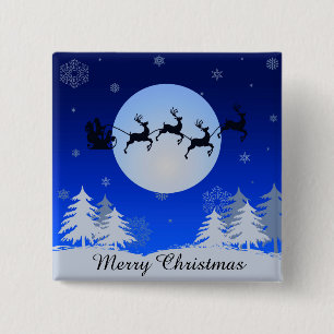 Frohe Weihnachten Button