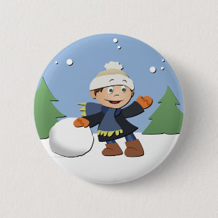 Frohe Weihnachten Button