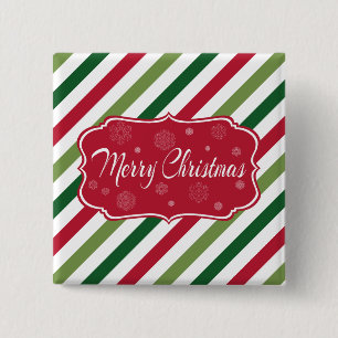 Frohe Weihnachten Button