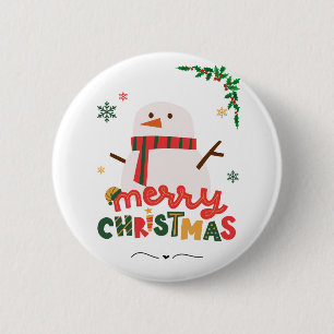 Frohe Weihnachten Button
