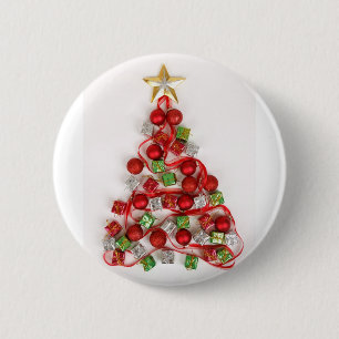 Frohe Weihnachten Button