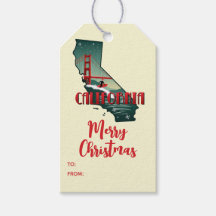 Frohe Weihnachten California Retro Holiday