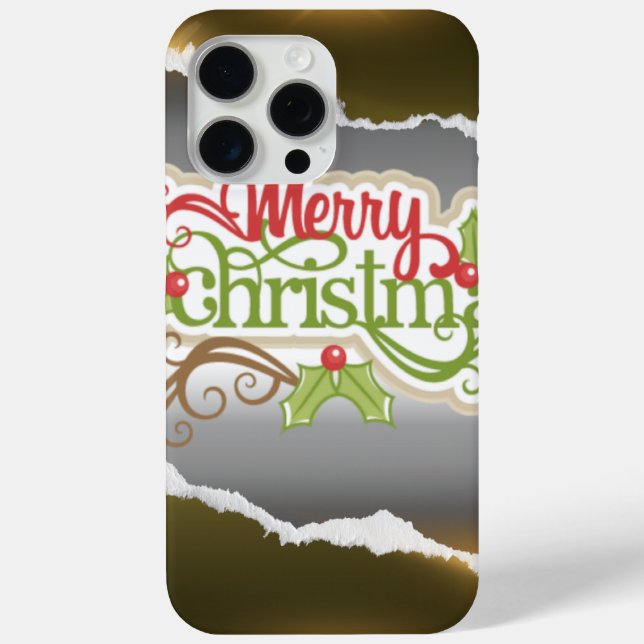 Frohe Weihnachten  Case-Mate iPhone Hülle (Rückseite)