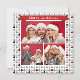 Frohe Weihnachten Chic Modernes Baummuster 3 Foto