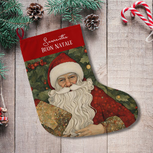 Frohe Weihnachten Christmas  Großer Weihnachtsstrumpf