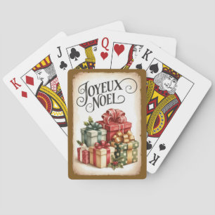 Frohe Weihnachten Christmas Poker Spielkarten