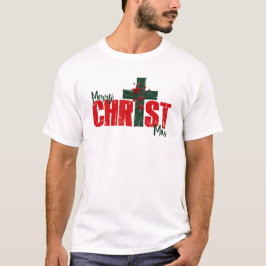 Frohe Weihnachten CHRISTMAS Weihnachtsmänner T-Shi T-Shirt