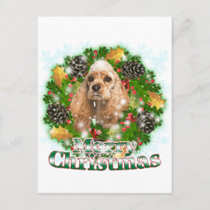 Frohe Weihnachten Cocker Spaniel