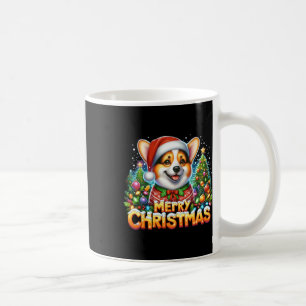 Frohe Weihnachten Corgi Dog Corgmas Matching Chris Kaffeetasse