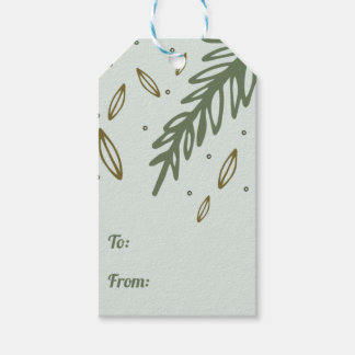 Frohe Weihnachten Custom Gift Tag Geschenkanhänger
