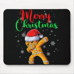 Frohe Weihnachten Dab Lebkuchen Weihnachten Weihna Mousepad