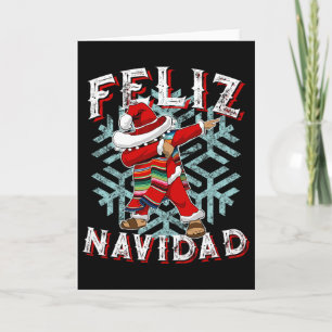 Frohe Weihnachten Dabbing Weihnachten Sombrero  Karte