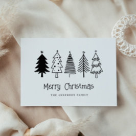 Frohe Weihnachten Dankeskarte