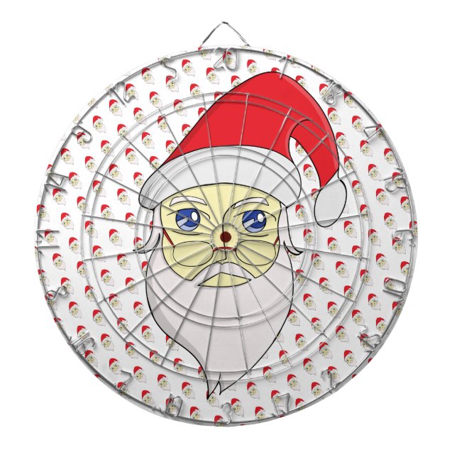 Frohe Weihnachten Dartscheibe (vorne)