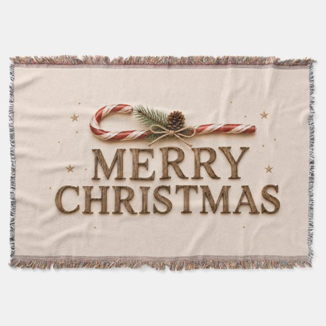 FROHE WEIHNACHTEN DECKE (Vorderseite)