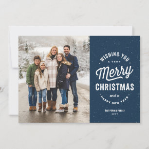Frohe Weihnachten der maritimen Outdoor-Familie mi