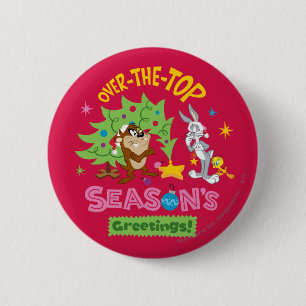 Frohe Weihnachten der Superstars Button