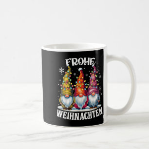 Frohe Weihnachten Deutscher Gnom Weihnachtsdekorat Kaffeetasse