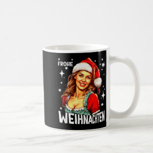 Frohe Weihnachten deutsches Weihnachten Kaffeetasse