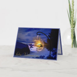 Frohe Weihnachten - Deutsches Weihnachtspersonalis Karte