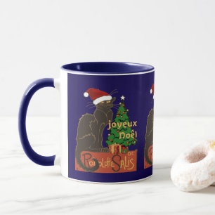 Frohe Weihnachten Die Katze Schwarz Parodie Mit Ju Tasse