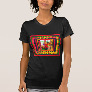 Frohe Weihnachten Die Welt um mich ist froh, zu ha T-Shirt