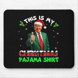 Frohe Weihnachten Donald Trump Santa Dies ist mein Mousepad