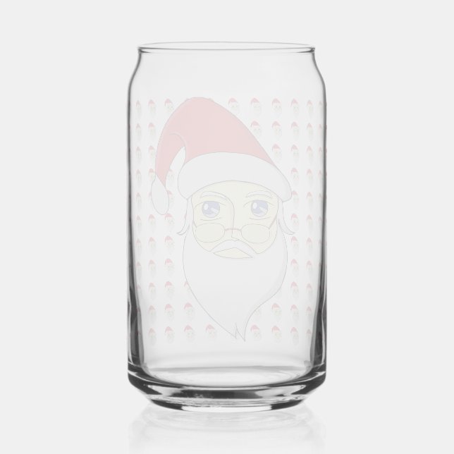 Frohe Weihnachten Dosenglas (Vorderseite)