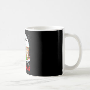 Frohe Weihnachten Drei Santa Elf Reindeer Corgis O Kaffeetasse