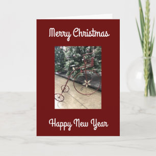**FROHE WEIHNACHTEN & EIN GLÜCKLICHES NEUES JAHR** KARTE