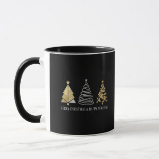 Frohe Weihnachten & ein glückliches neues Jahr": Tasse