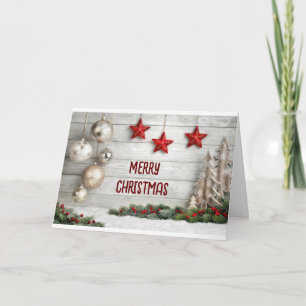 FROHE WEIHNACHTEN/EIN GUTES NEUES JAHR  KARTE