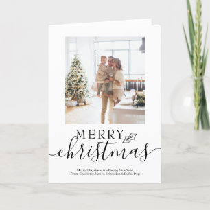 Frohe Weihnachten Einfach Elegant Personalisiert