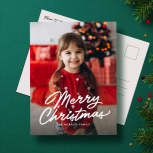 Frohe Weihnachten einfache lässige Drehbuch ein Fo