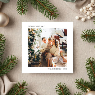 Frohe Weihnachten Einfaches Foto