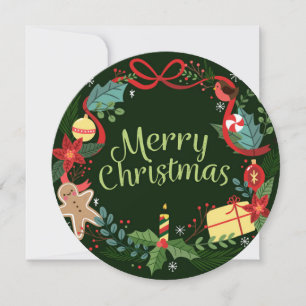 Frohe Weihnachten Einladung