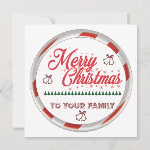 Frohe Weihnachten Einladung