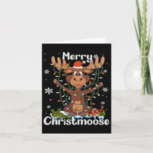 Frohe Weihnachten Elche Weihnachten Weihnachten We Karte