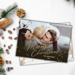 Frohe Weihnachten elegant moderne 1 Foto Familie n