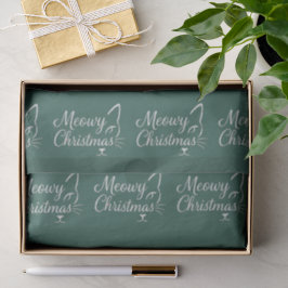 'Frohe Weihnachten' Elegantes, reiches, tiefes Tan Seidenpapier