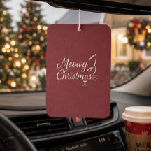 'Frohe Weihnachten' Elegantes Tiefes Cranberry-Fot